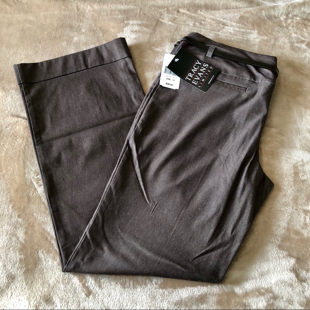Tracy Evans Limited Dress Pants w/Belt